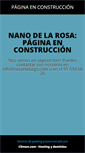 Mobile Screenshot of nanodelarosa.com